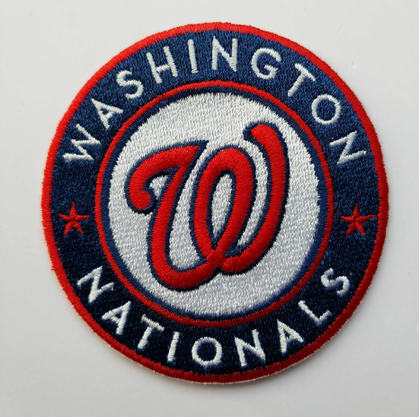 Washington Nationals Logo Iron on Patch 7.8cm